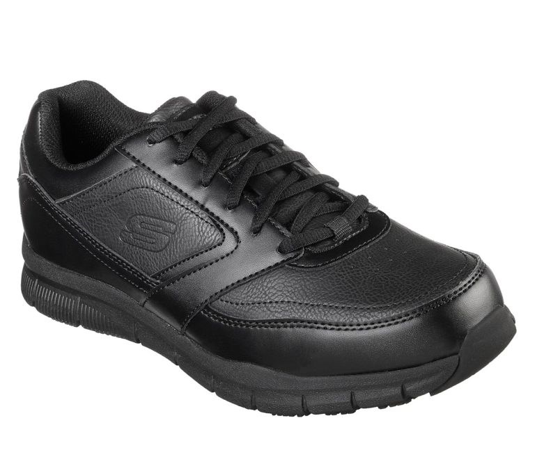 Skechers wide fit clearance mens work shoes